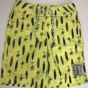 Lucky Brand Kids 8 Swim Board Shorts Unlined